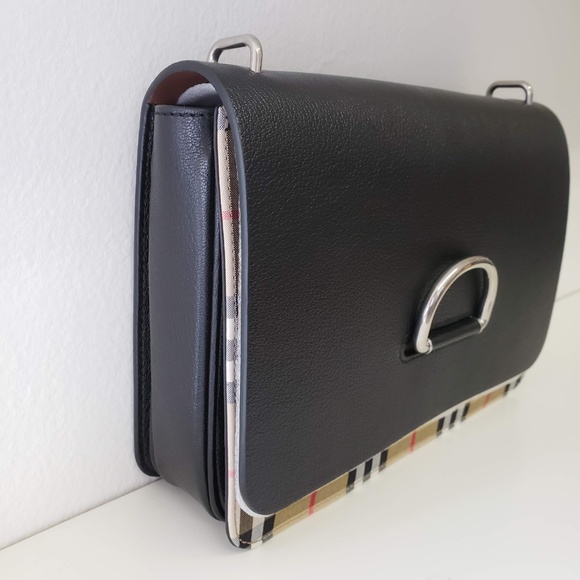 Burberry Medium Vintage Black D-Ring Bag - Picture 3 of 8